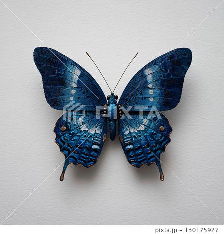 宝石のような美しい蝶のブローチ 130175927