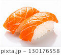 サーモン握り寿司　ai生成画像 130176558