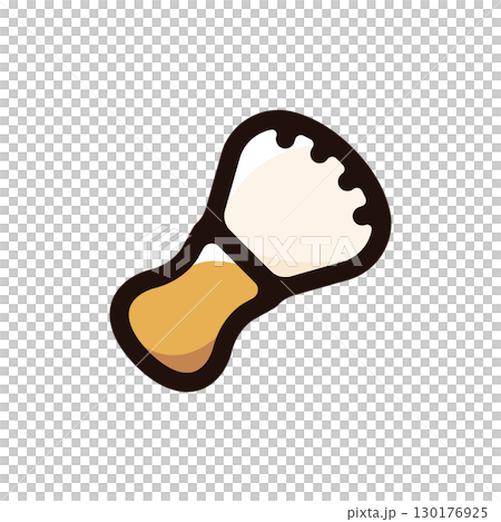 Shaving brush illustration icon (styling, barber shop, barber shop material) Shaving brush illustration icon (styling, barber shop, barber shop material) 130176925