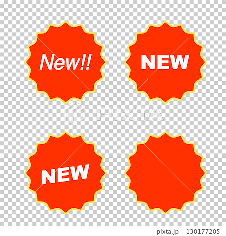 NEW Mark New Product Icon Set Sticker NEW Mark New Product Icon Set Sticker 130177205
