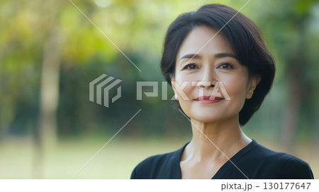 Confident Mature Asian Woman 130177647