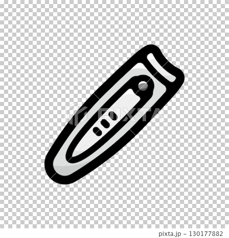 Nail clipper illustration icon (makeup, cosmetic tools, cosmetic materials) Nail clipper illustration icon (makeup, cosmetic tools, cosmetic materials) 130177882