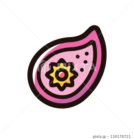 ペイズリーのイラストアイコン(ヒンドゥー・インド・ディワリ素材) ペイズリーのイラストアイコン(ヒンドゥー・インド・ディワリ素材) 130178721