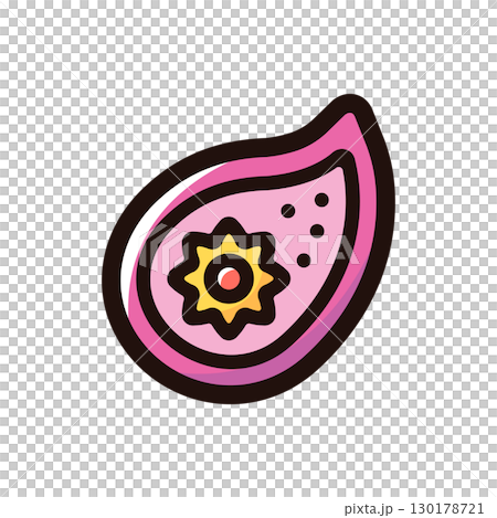 ペイズリーのイラストアイコン(ヒンドゥー・インド・ディワリ素材) ペイズリーのイラストアイコン(ヒンドゥー・インド・ディワリ素材) 130178721