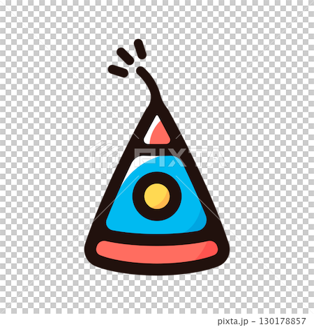 Fireworks and firecrackers illustration icon (Hindu, Indian, Diwali material) 130178857