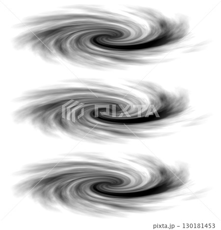 Spiral galaxy in deep space. High resolution photo filter. 130181453