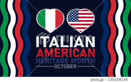 Italian American Heritage Month October 130184136