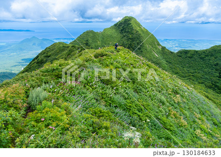 【日本百名山】大山ユートピアコース ユートピア小屋への登山道から見た三鈷峰4 鳥取県西伯郡大山町 【日本百名山】大山ユートピアコース ユートピア小屋への登山道から見た三鈷峰4 鳥取県西伯郡大山町 130184633