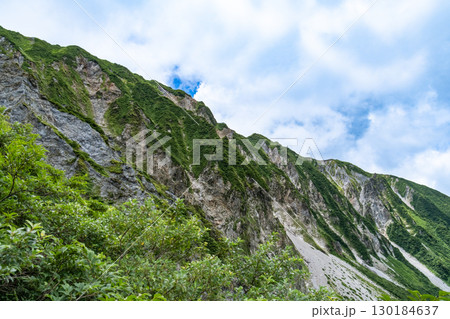 【日本百名山】大山ユートピアコースから見た北壁5 鳥取県西伯郡大山町 【日本百名山】大山ユートピアコースから見た北壁5 鳥取県西伯郡大山町 130184637