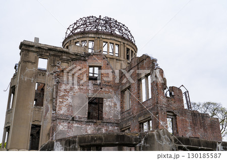 太平洋戦争中に原子力爆弾によって破壊された建築物 130185587
