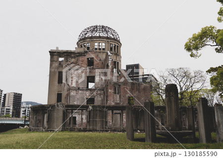 太平洋戦争中に原子力爆弾によって破壊された建築物 130185590