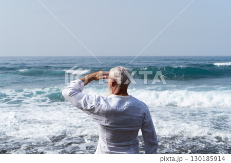 Elderly healthy people lifestyle and sport concept Elderly healthy people lifestyle and sport concept 130185914