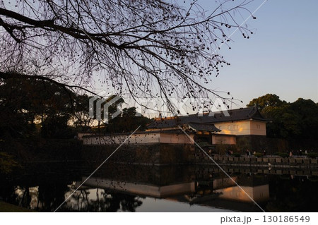 旧江戸城の正門付近 旧江戸城の正門付近 130186549