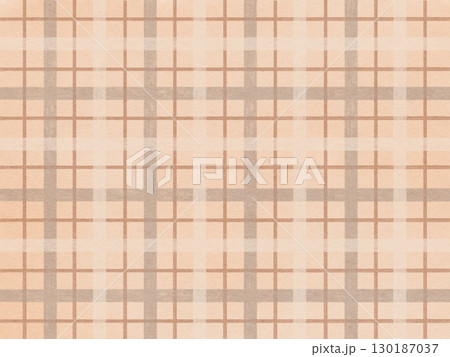 色鉛筆で描いた手描きの可愛いチェック柄の背景テクスチャ 色鉛筆で描いた手描きの可愛いチェック柄の背景テクスチャ 130187037