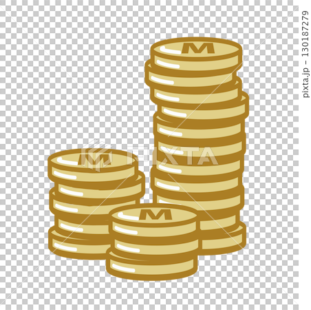 Illustration of accumulated mileage points 130187279