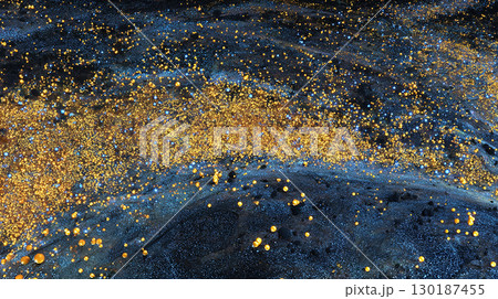 宇宙空間を表現した抽象テクスチャ 130187455