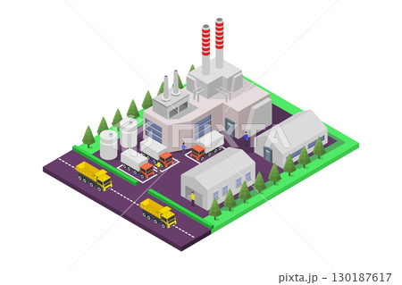 Isometric Industry 130187617