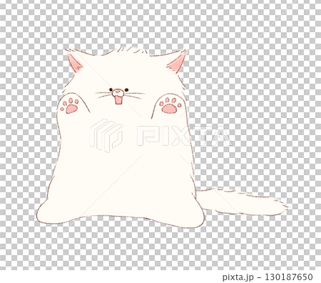 小貓站起來威脅 130187650