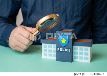 Investigation of corruption in law enforcement agencies or the police. Evaluation of the effectiveness and legality of certain police actions, accountability, transparency issues. 130188604