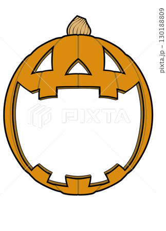 大きな口がコピースペースのハロウィンのジャック・オー・ランタン 大きな口がコピースペースのハロウィンのジャック・オー・ランタン 130188809