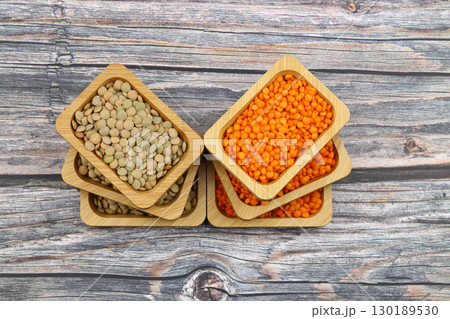 the seeds of red and green lentils diet supplements. Very Healthy Food 130189530