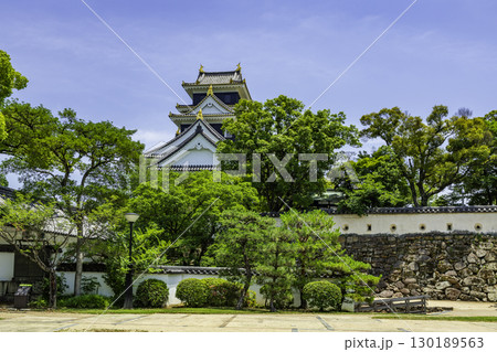 岡山城　石垣　岡山県岡山市 130189563