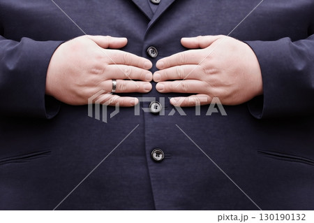 Obesity. part of the human body 130190132