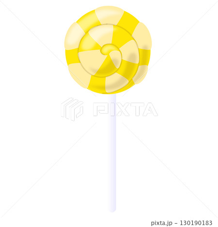 ロリポップキャンディ　黄色と生成り色 130190183