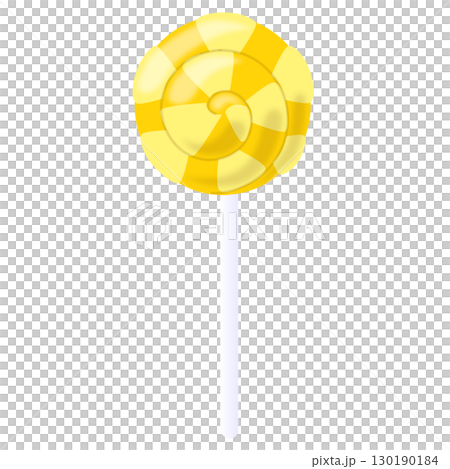 棒棒糖黃色和金黃色 130190184