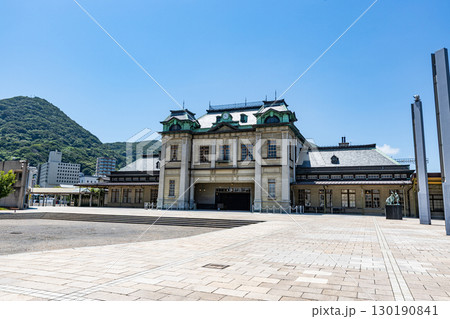 福岡県北九州市門司区のJR門司港駅 福岡県北九州市門司区のJR門司港駅 130190841
