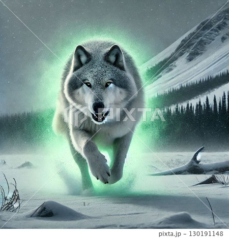孤独なオオカミ 130191148