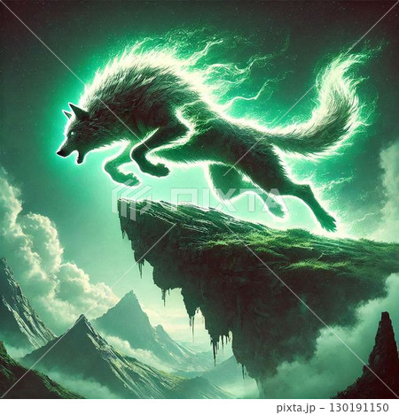 孤独なオオカミ 130191150