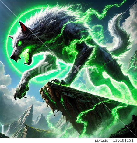 孤独なオオカミ 130191151