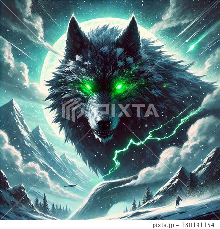 孤独なオオカミ 130191154