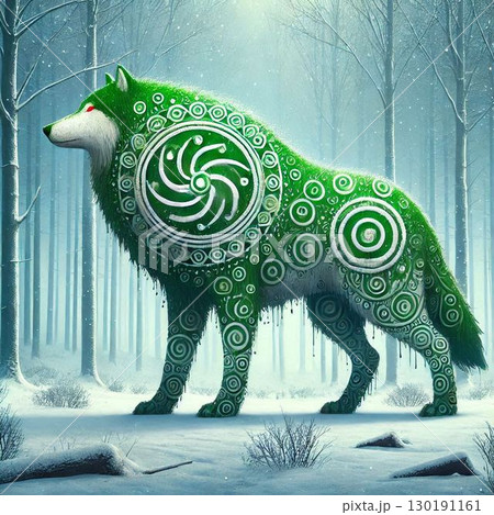 孤独なオオカミ 130191161