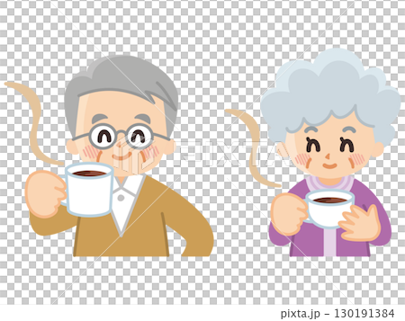 高級一代喝咖啡 高級一代喝咖啡 130191384