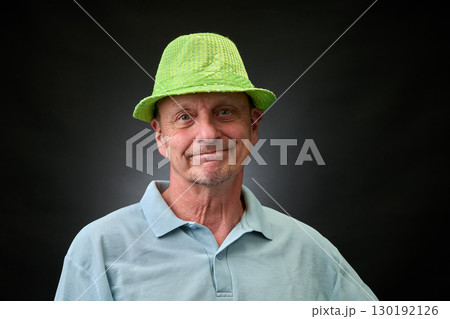 Portrait of a senior man in a vintage Harcourt style lighting Portrait of a senior man in a vintage Harcourt style lighting 130192126
