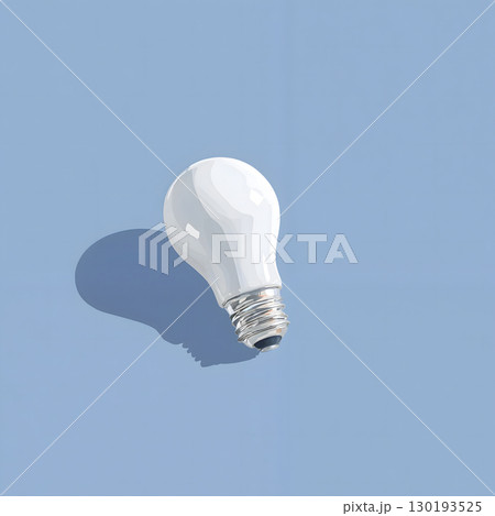 light bulb on the blue sky background 130193525