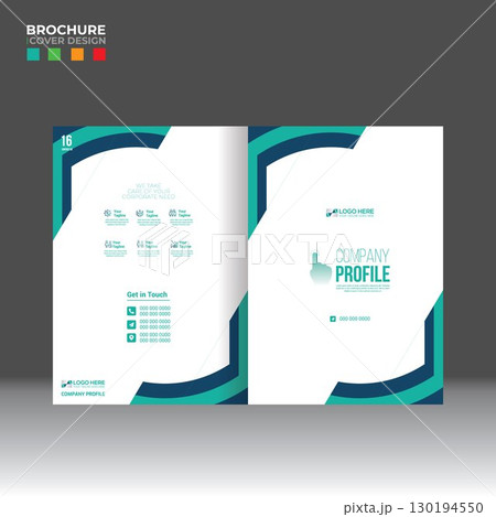 brochure cover design for corporate and any use 130194550