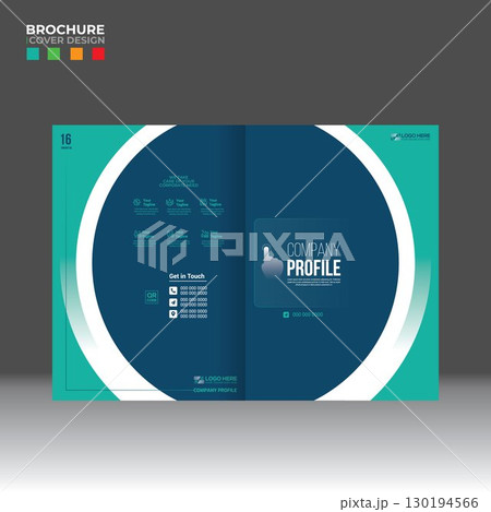 brochure cover design for corporate and any use 130194566