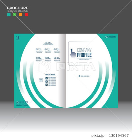 brochure cover design for corporate and any use 130194567