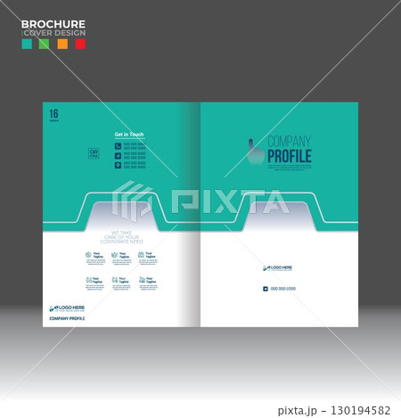 brochure cover design for corporate and any use 130194582