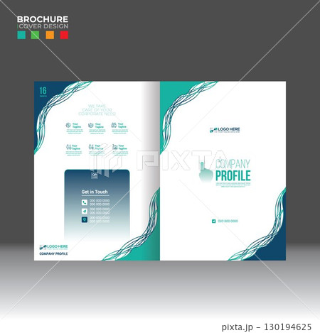 brochure cover design for corporate and any use 130194625