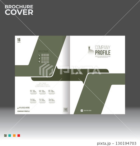 brochure cover design for corporate and any use 130194703