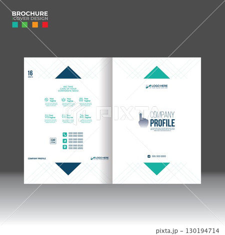 brochure cover design for corporate and any use 130194714