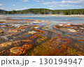 Rainbow Pool at National Yellowstone Park. 130194947