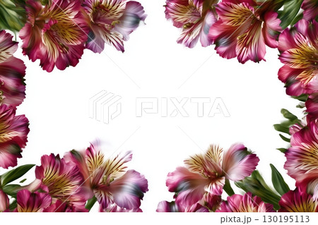 Flowers at the edges of this picture 130195113