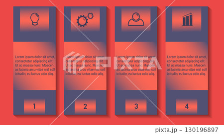 Business infographic template. Business infographic template. 130196897