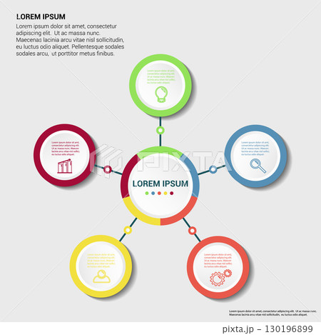 Business infographic template. Business infographic template. 130196899