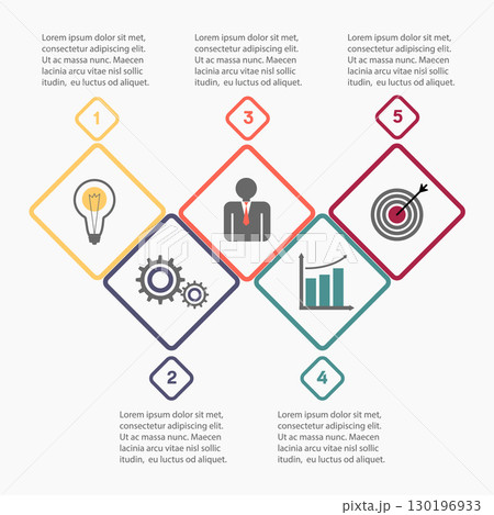 Business infographic template. Business infographic template. 130196933